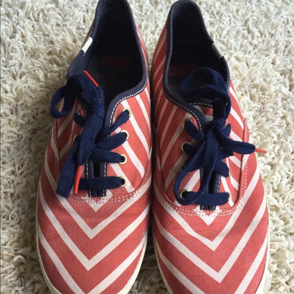 red white and blue keds